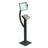 Bedienpaneel op voet